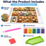 Gnome Tales Diamond Painting Kit