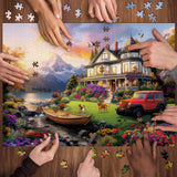 Psychedelic Rasing Jigsaw Puzzle 1000 Stücke