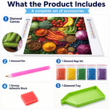 Vibrant Harvest Feast Diamond Painting Kit