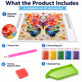 Colorful Wings Diamond Painting Kit