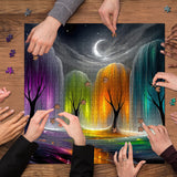 Kaleidoscope Willows Jigsaw Puzzle 1000 Pieces
