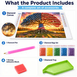 Liberty Root Oak Diamond Painting Kit
