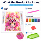 Rose Skull Dream Diamond Painting Kit