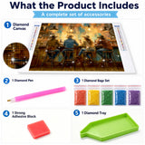 Western Saloon Diamond Painting Kit