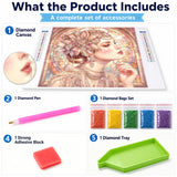 Pink Glass Muse Diamond Painting Kit