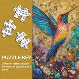 Gem Hummingbird Jigsaw Puzzle 1000 Piece
