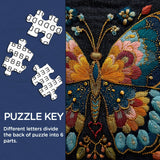 Floral Butterfly Jigsaw Puzzle 1000 Pieces