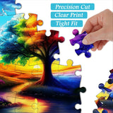Arcobaleno albero della vita puzzle puzzle 1000 pezzi