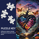Puzzle puzzle per frenesia psichedelica 1000 pezzi