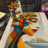 Puzzle puzzle per frenesia psichedelica 1000 pezzi