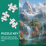 Waterfall Fairyland Jigsaw Puzzle 1000 Pieces