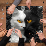 Yin Yang Cat Jigsaw Puzzle 1000 Pieces