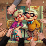 Aging Sweethearts Jigsaw Puzzle 1000 Pieces