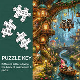 Gnome Hollow Jigsaw Puzzle 1000 Pieces