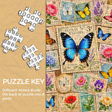 Butterfly Postage Jigsaw Puzzle 1000 Piece