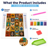 Mexican Folk Art Collection Diamond Painting Kit