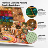 Yarn & Cats Haven Diamond Painting Kit
