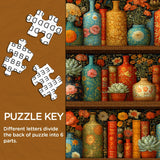 Blooming Bookshelf Jigsaw Puzzle 1000 Pieces