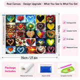 Love's Kaleidoscope Diamond Painting Kit