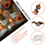 Chapapier floral puzzle 1000 pièces