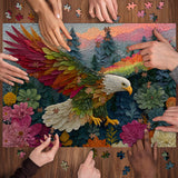 Psychedelic Rasing Jigsaw Puzzle 1000 Stücke