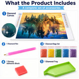Lake Wild Wolf Diamond Painting Kit