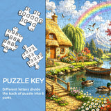 Enchanted Riverbank Jigsaw Puzzle 1000 Pieces