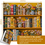 Blumenkapitel Jigsaw Rätsel 1000 Stück