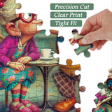 Aging Sweethearts Jigsaw Puzzle 1000 Pieces