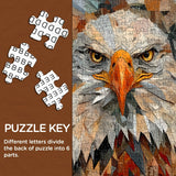 Collage Eagle Jigsaw Puzzle 1000 Pieces