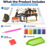 Cat Choir Diamond Painting Kit