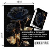 Raindrop Rose Rose Puzzles 1000 pièces