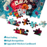 Psychedelic Rasing Jigsaw Puzzle 1000 Stücke