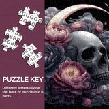 Moonlight And Skull Jigsaw Puzzle 1000 Pieces