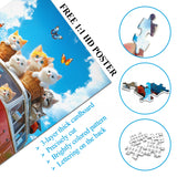 Sunny Cat Ride Jigsaw Puzzle 1000 Pieces