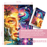 Cyber Woman Jigsaw Puzzle 1000 Pieces