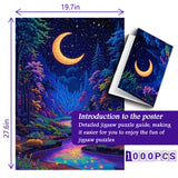 Neon Moonlit Forest Jigsaw Puzzle 1000 Pieces