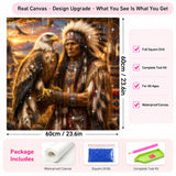 Tribal Spirit Eagle Diamond Painting Kit