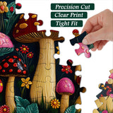 Jardin de champignons Puzzle de puzzle 1000 pièces