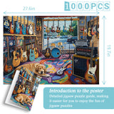 Chill Music Room Jigsaw Puzzle 1000 Pieces