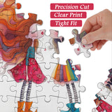 Puzzle puzzle per frenesia psichedelica 1000 pezzi