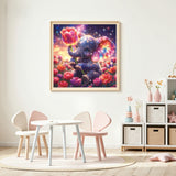 Starry Tulip Elephant Diamond Painting Kit