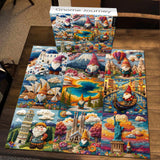Gnome Journey Jigsaw Puzzle 1000 Pieces