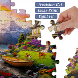 Psychedelic Rasing Jigsaw Puzzle 1000 Stücke