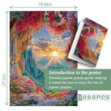 Flowers Cave Entrance Jigsaw Puzzle 1000 Pieces