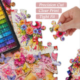 Blooms & Brushes Jigsaw Puzzle 1000 Piece