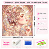 Pink Glass Muse Diamond Painting Kit