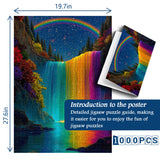 Rainbow Cascade Jigsaw Puzzle 1000 Pieces