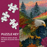 Psychedelic Rasing Jigsaw Puzzle 1000 Stücke
