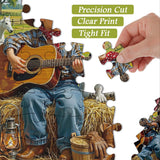 Cowboy Strums Jigsaw Puzzle 1000 Piece